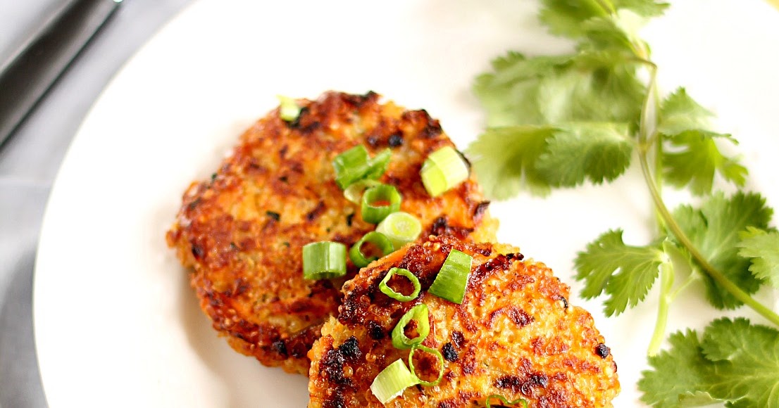 Quinoa and Sweet Potato Cakes {SRC}