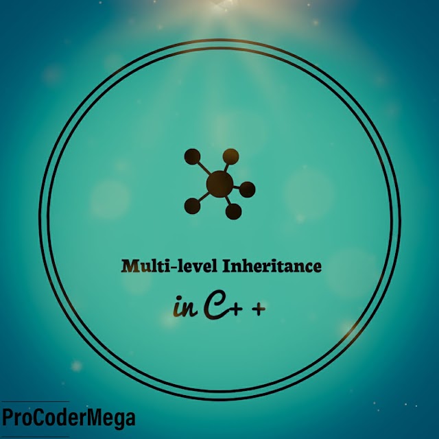 Multi-level Inheritance in C++