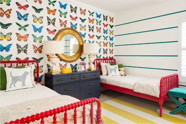 Decorating with Wallpaper - Ideas for Kids Rooms and More