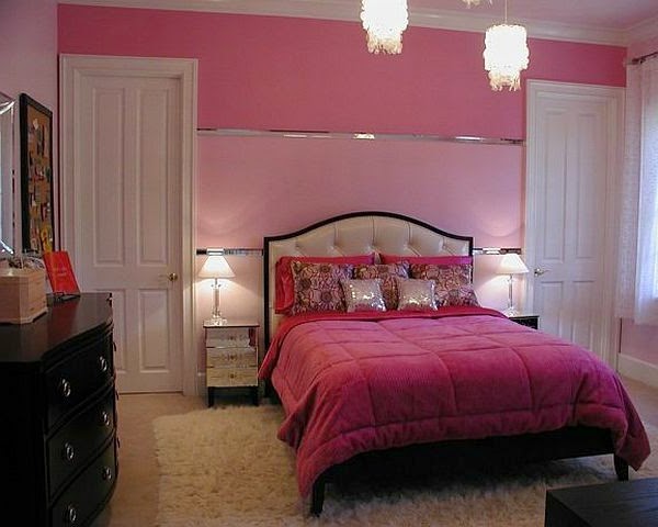 10 Dormitorios juveniles en rosa y negro - Ideas para decorar dormitorios