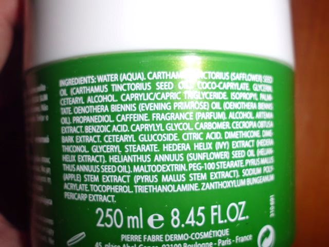 ingredientes del Cellu Slim