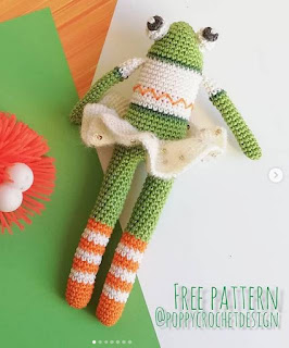 PATRON GRATIS RANA AMIGURUMI 42886