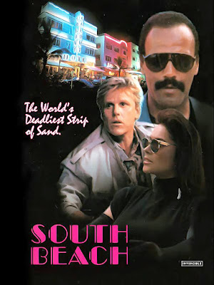 The current cover art for the 1993 movie SOUTH BEACH