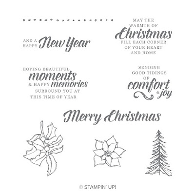 Christmas Cards made easy with the Timeless Tidings Stamp set. Get yours here - http://bit.ly/TimelessTidingsStampSet