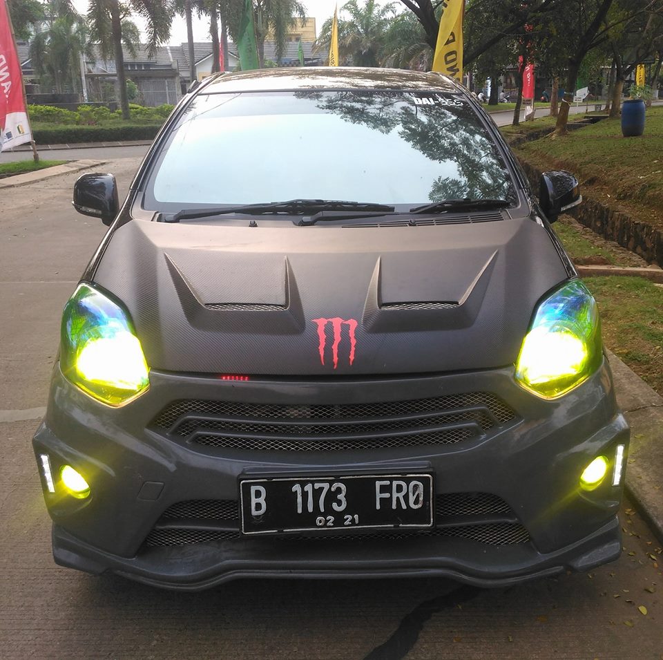 Kap Mesin Carbon Kevlar Original  Auto Bodykit Mobil