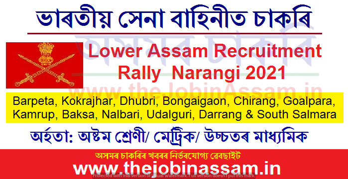Army Recruitment Rally  Narangi 2021