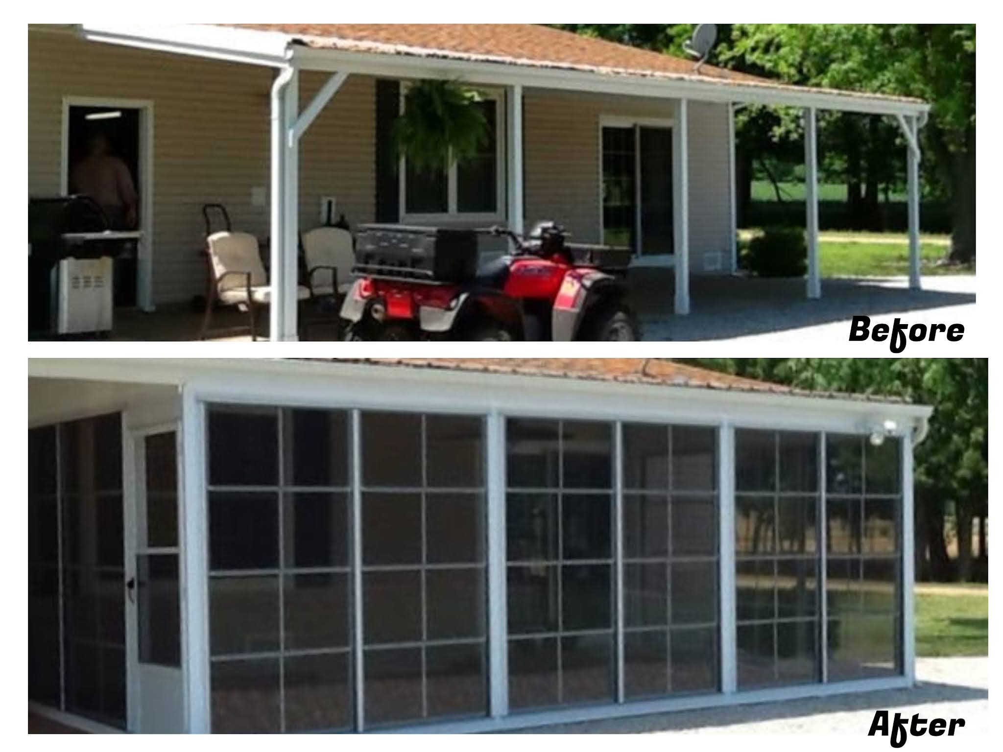 Your Home Pro Man Porch Enclosure Systems!