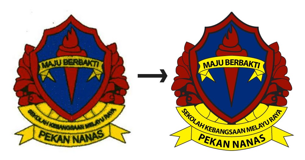 Vector Logo Anda : Sekolah Kebangsaan Melayu Raya Pekan Nenas | Design