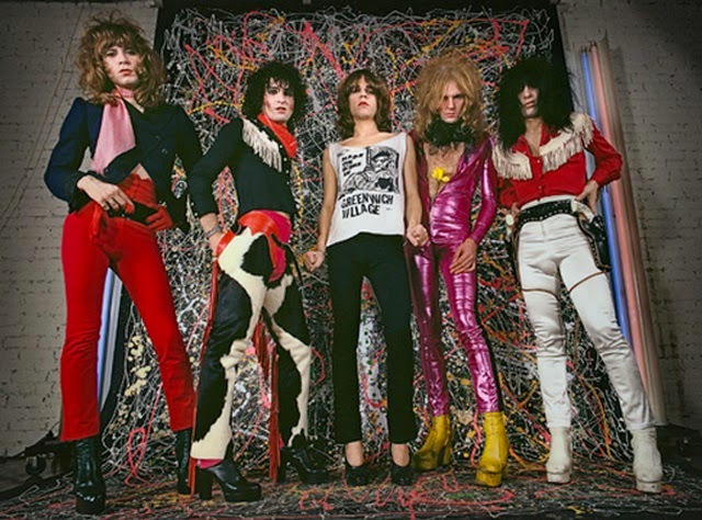 Make Mine Mink! A photo of the New York Dolls that I have not seen before.
