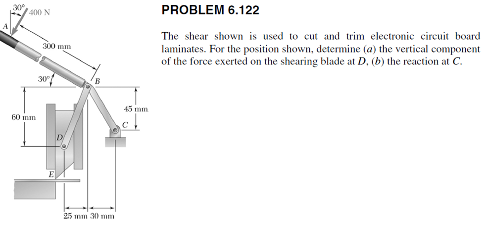 ENGR Mechanics: Statics: 6.12 Machines
