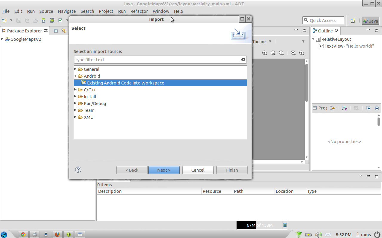 ramsandroid Google Maps Android API v2
