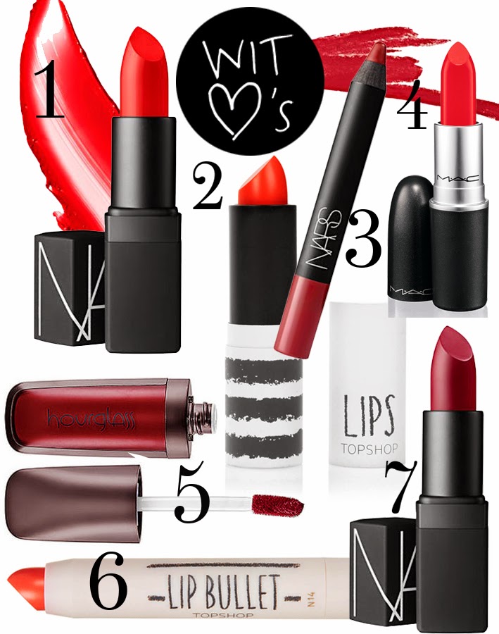 Wearing It Today: My favourite red lipsticks