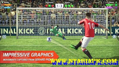 Final kick: Online Football Apk v4.4 + Data Mod Unlimited Money Download Final kick: Online Football Apk v4.4 + Data Mod Unlimited Money