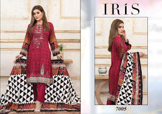 Iris Vol 7 Cotton Print Pakistani  Dress Material Collection