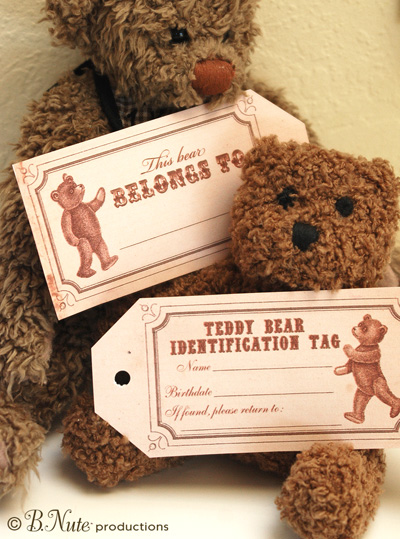 Pendant Teddy Bear Gift Tag Vintage 10 Labels Doll Labels Tags Pendant Teddy Bear Gift Tag Vintage 10 Labels Doll Labels Tags