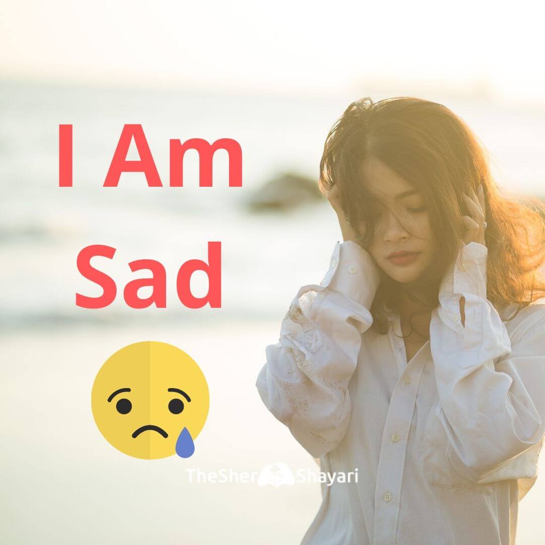 Heart Touching I Am Sad DP Photo Image Download for Girl's