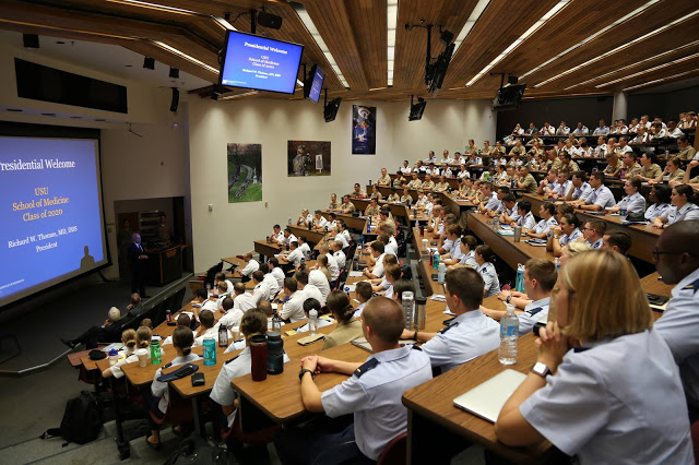 Students in a classroom