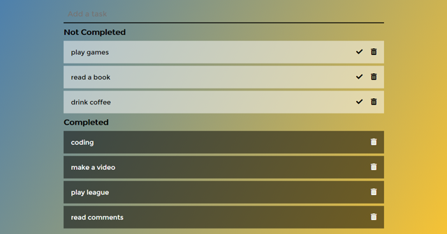 todolist css todolist css
