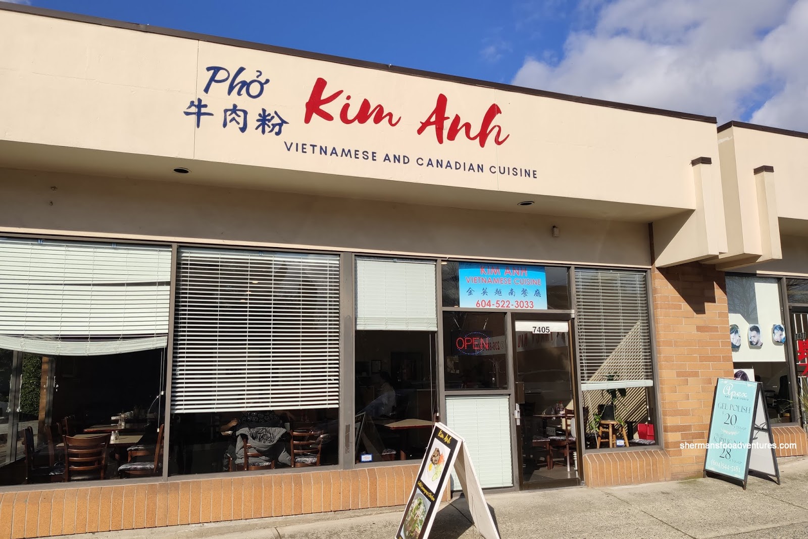 Sherman's Food Adventures Kim Anh