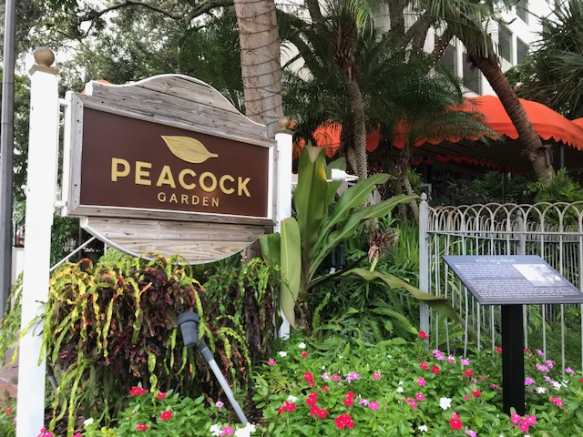 Adventures Of The Foodaholic Miami Spice Pick 2 Peacock Garden