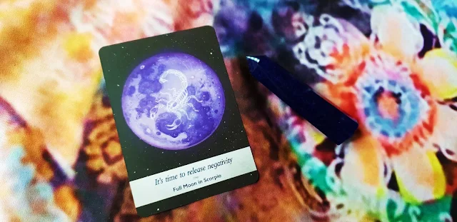 It's Time to Release Negativity - Moonology Oracle Cards 