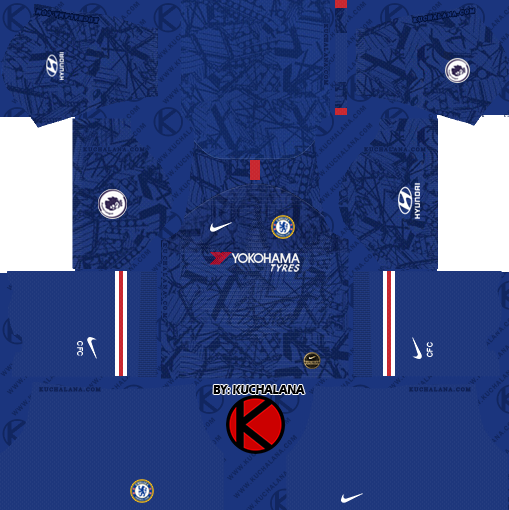 Dream league soccer 2019 hot sale chelsea kit