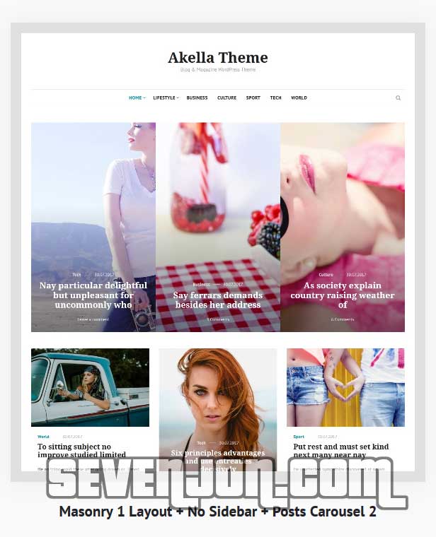 Akella - Personal Blog & Magazine Theme