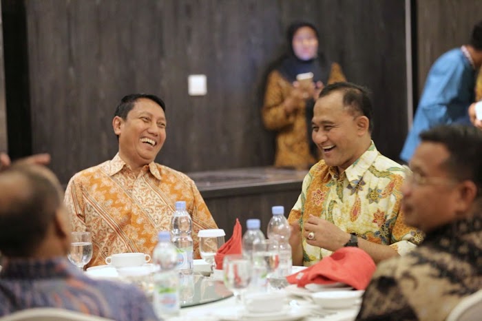 Pjs. Gubernur dan Jajaran Forkopimda Bersilaturahmi dan Makan Malam Bersama Kepala BNN Heru Winarko