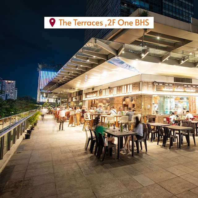 Bonifacio High Street put up more al fresco dining areas in BGC, Taguig