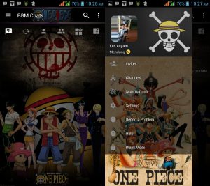 BBM MOD Tema One Piece v3.3.0.16 APK Versi Terbaru