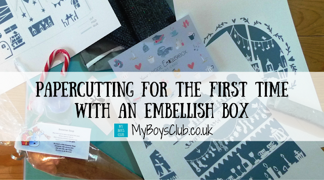 Papercutting for the first time with an Embellish Box