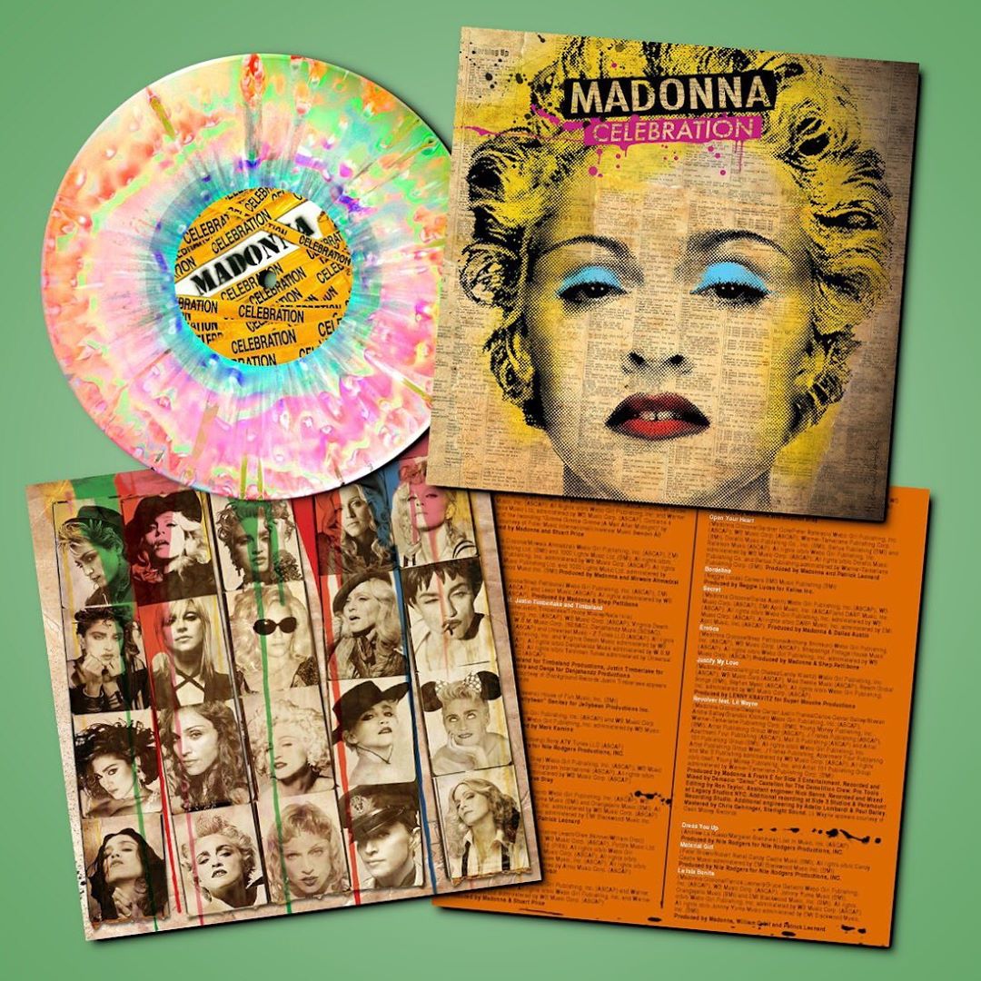 Madonna FanMade Covers Celebration Vinyl