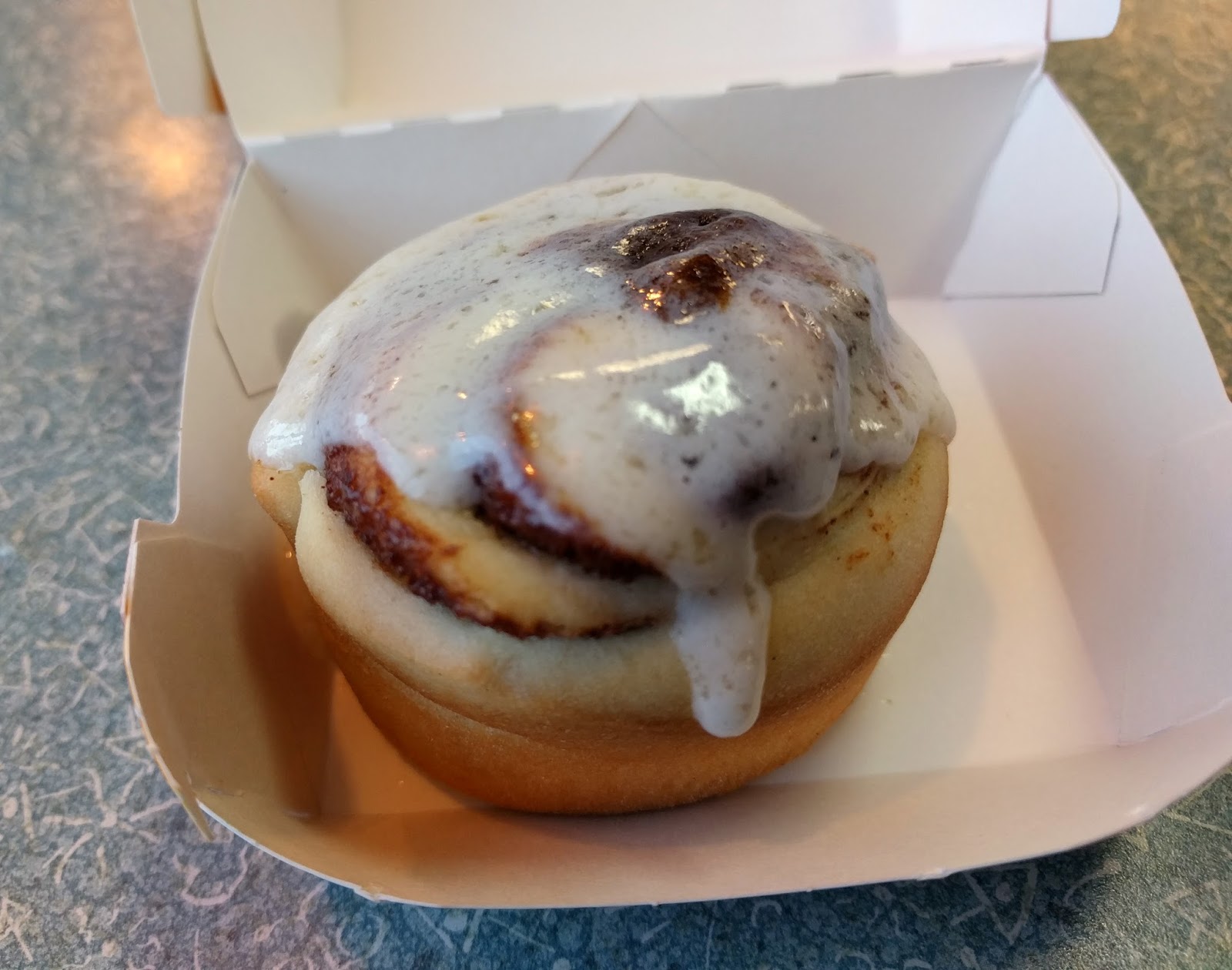 Burger King Otis Spunkmeyer Cinnamon Roll Burger Poster