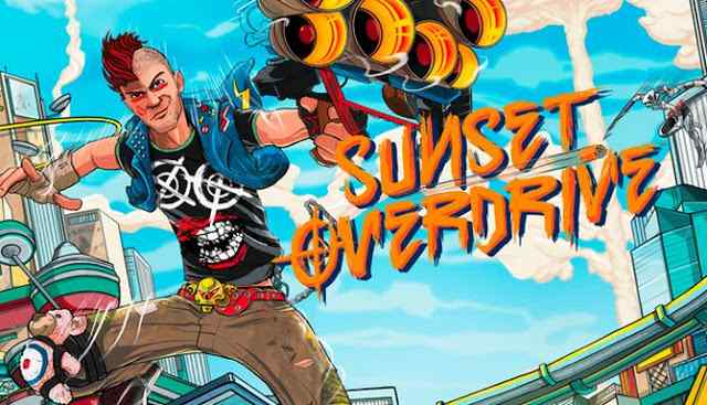 world activity game inward which your histrion tin move fountain over the walls Sunset Overdrive PC Game Free Download