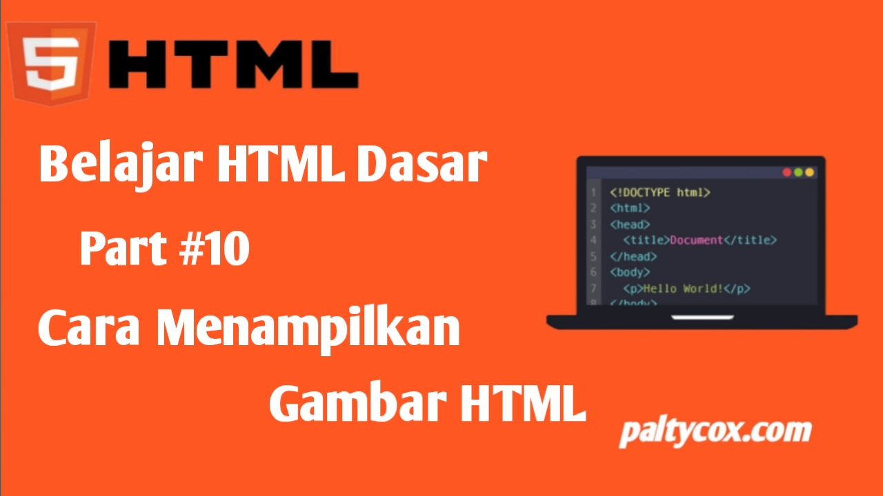 Cara Menampilkan Gambar di HTML