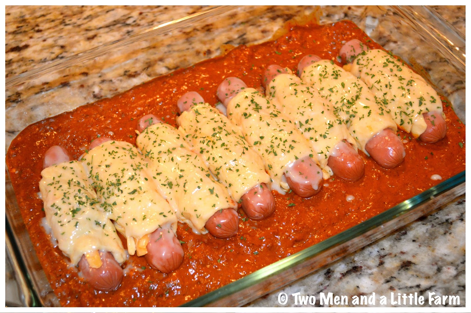 Two Men and a Little Farm CHILI CHEESE DOG CASSEROLE RECIPE