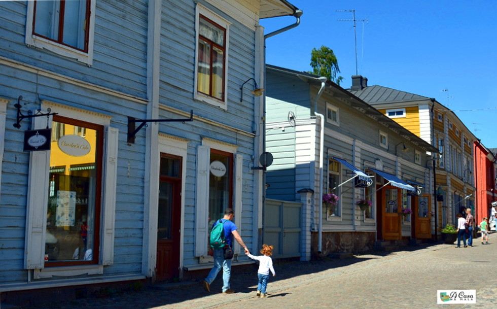 Porvoo Borga Uma Cidade Medieval Na Finlandia A Casa Na Mala