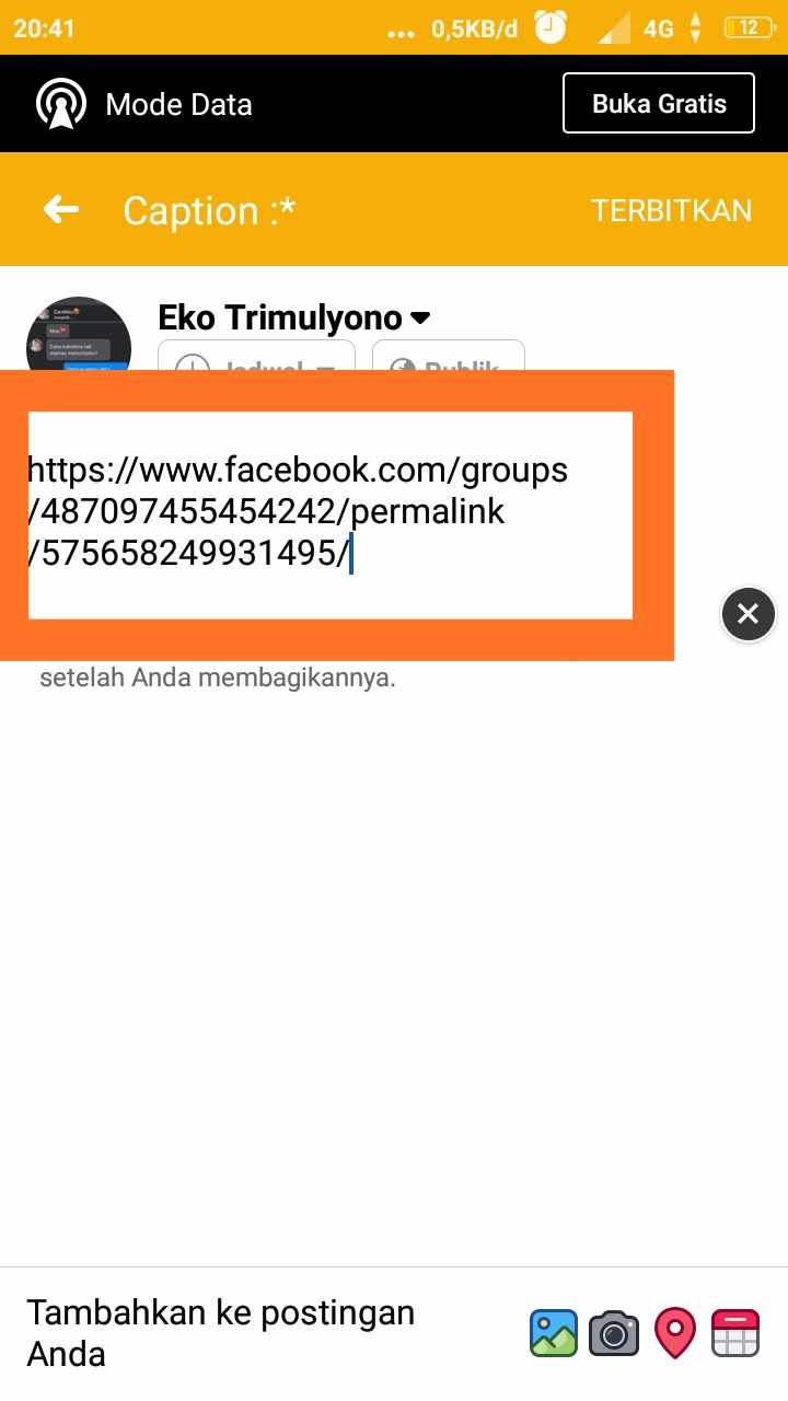 cara menampilkan tombol share di facebook