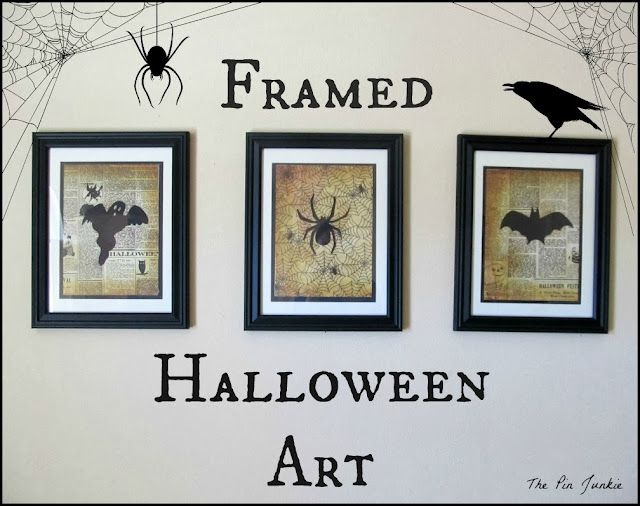 Spooky Framed Halloween Art