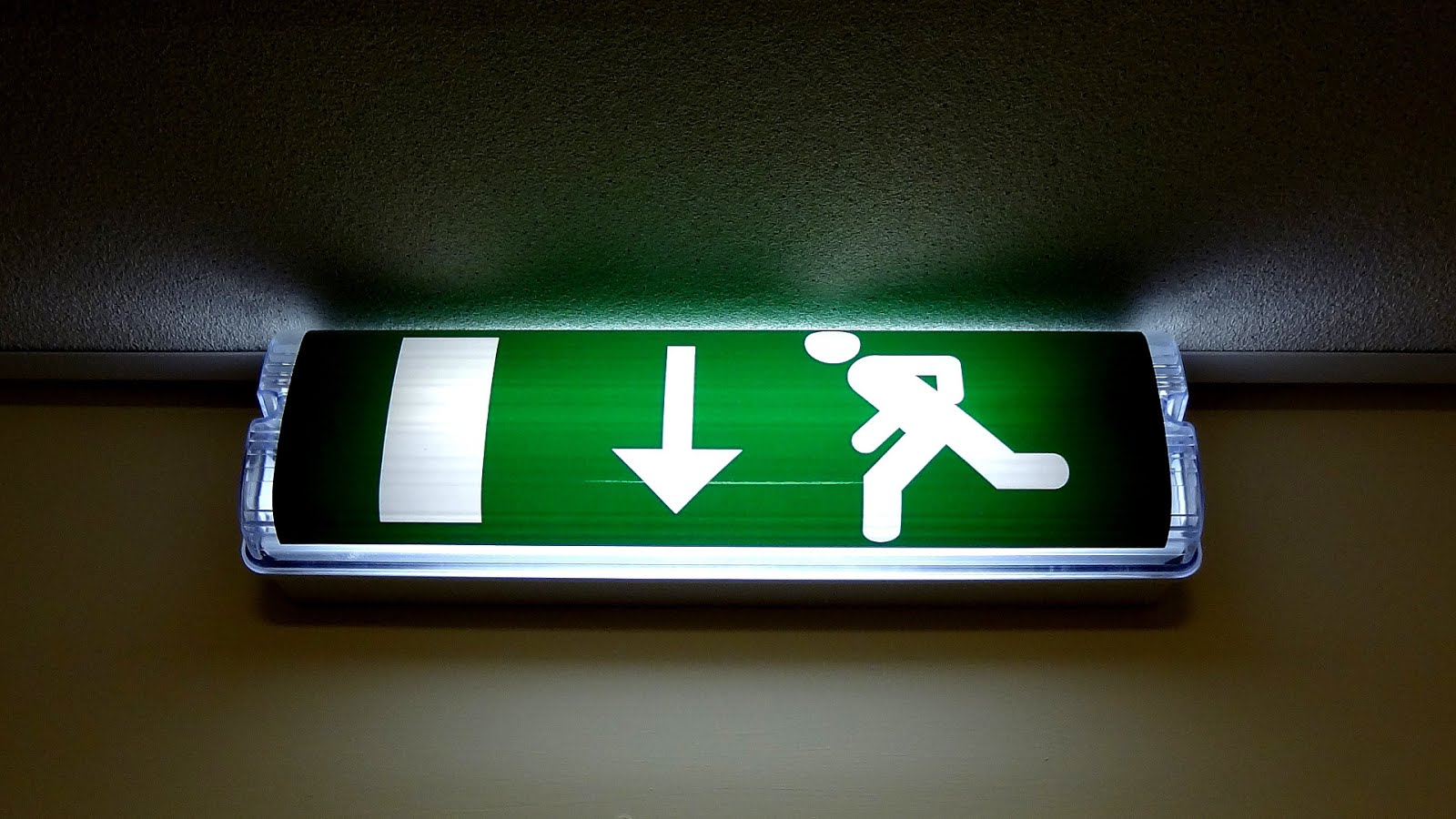 Illuminated Fire Exit Signs Fire Choices