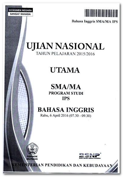 Soal Un Bahasa Inggris Smk Pdf