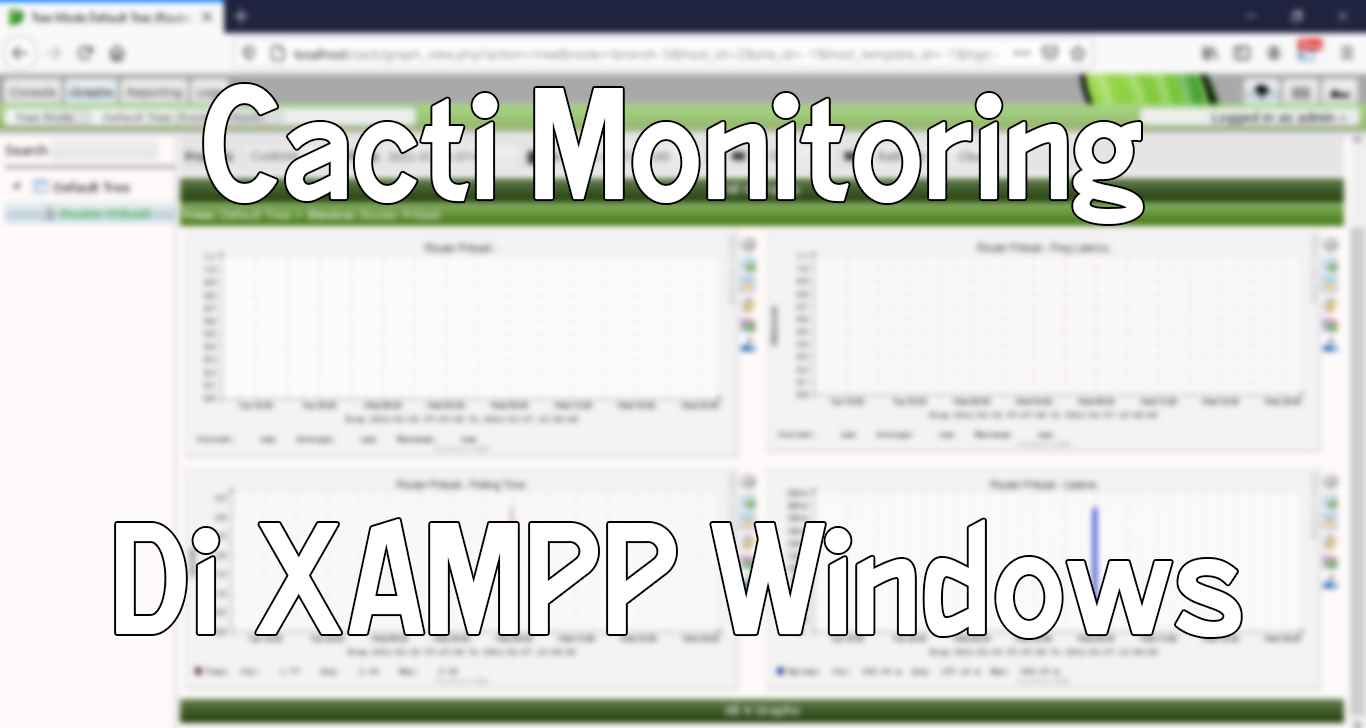 Job Experience 13 Setup Plugin dan Template Mikrotik di Cacti 1.2.15