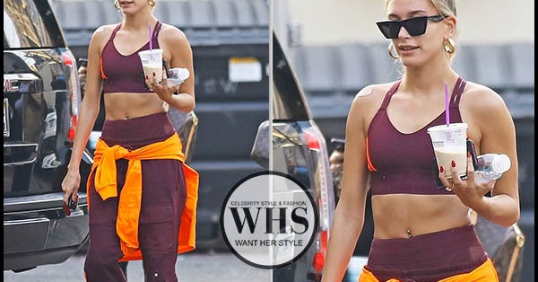 sports bra and sweatpants