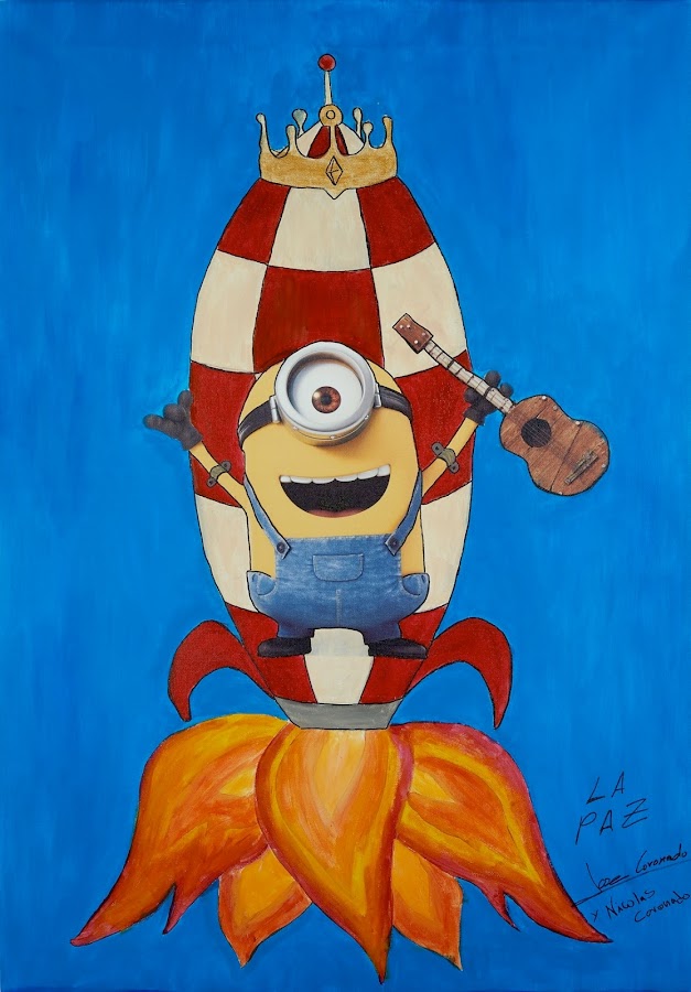 Minions in Art de Nicolás y José Coronado