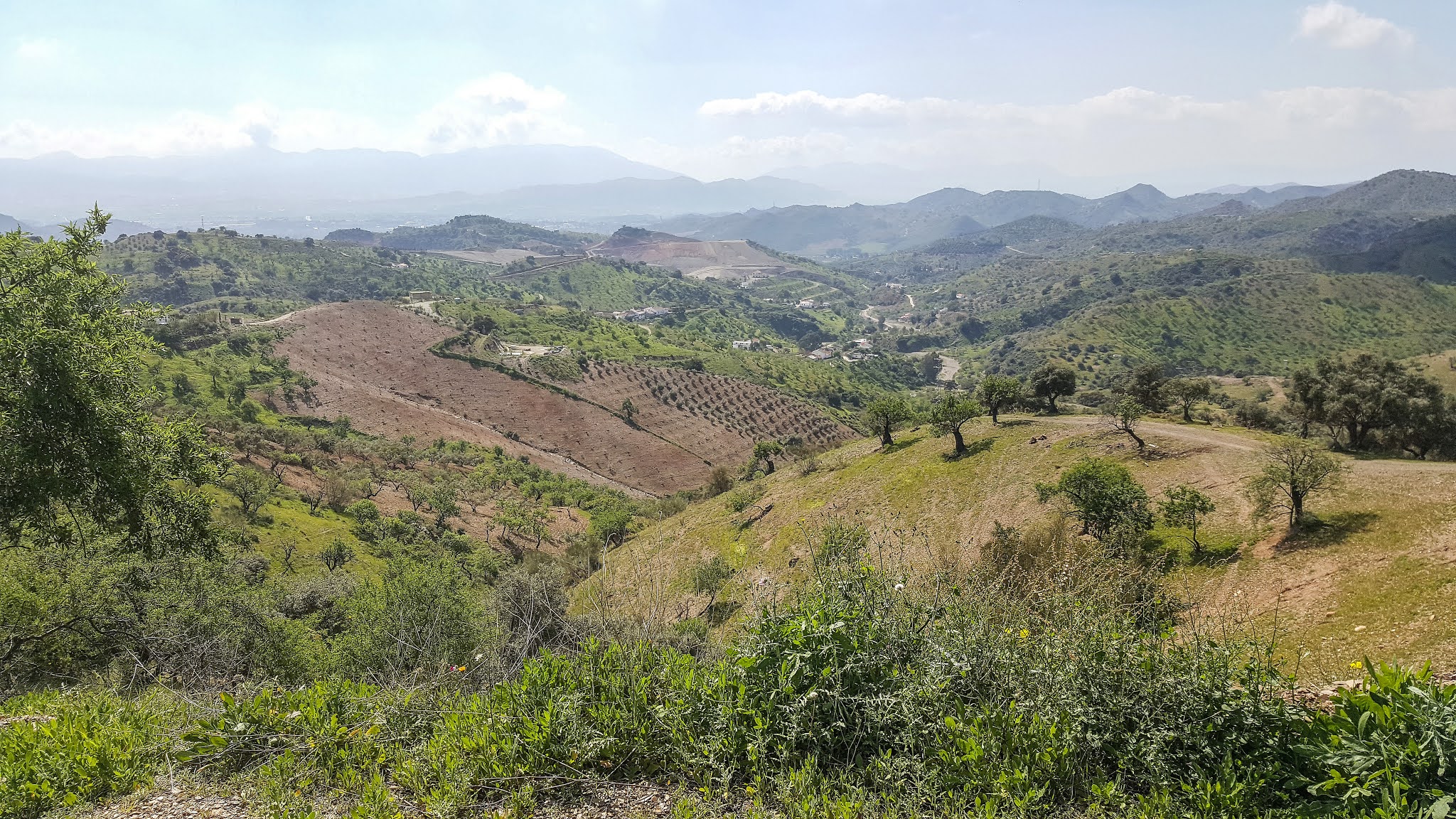 Grupo de Montaña Patapumparriba BTT Almogía(... ida por Los Moras