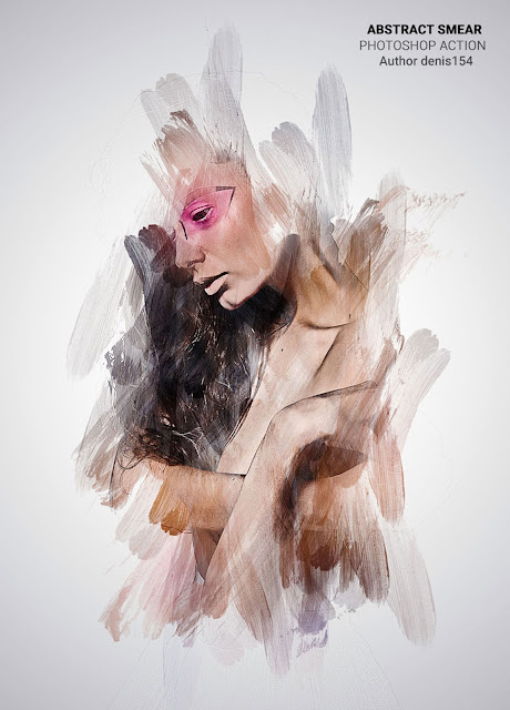 Abstract Smear Photoshop Action 27607459 4 Abstract Smear Photoshop Action 27607459.