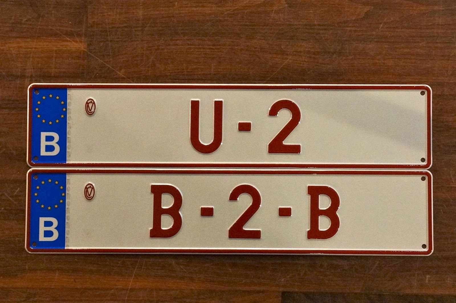 Belgian Licence Plates New Belgian Vanity Plates! // Les nouvelles