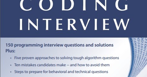 CRACKING THE CODING INTERVIEW BOOK BY GAYLE LAAKMANN - FreeEbooks