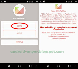 Cara menggunakan app BIKIN APLIKASI untuk buat apk sendiri