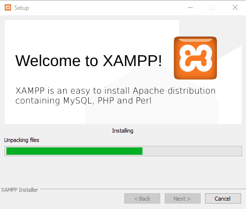 Installeer, configureer XAMPP op Windows 10